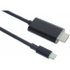 PremiumCord USB-C na HDMI kabel 2m rozlišení 4K*2K@60Hz FULL HD 1080p ku31hdmi17