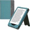 Púzdro na čítačku kníh KW Mobile - Double Leather - KW5626104 - Púzdro pre Amazon Kindle Paperwhite 5 (2021) - šedá, modrá (4063004422755)