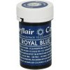 Sugarflair Kráľovská modrá koncentrovaná gélová farba Royal Blue 25 g