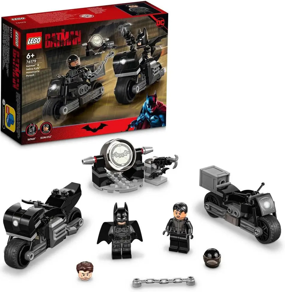 LEGO® Batman™ 76179 Nahánačka na motorke Batmana a Seliny Kyle od 10 € -  Heureka.sk