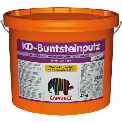 Caparol Capatect KD Buntsteinputz granitschwarz 25kg