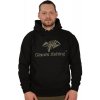 Giants Fishing Mikina S Kapucňou Čierna Camo Logo - XXXXL