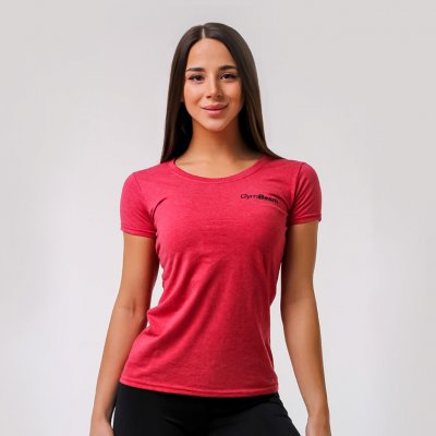 GymBeam Dámské tričko Basic Vintage Red