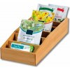 Kesper 70822 Univerzálny organizér bambus 6 priehradiek 15 x 7 x 35 cm