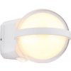 Globo Globo 34157W - LED Vonkajšie nástenné svietidlo ILLI LED/12W/230V IP54 biela GL8335 + záruka 5 rokov zadarmo