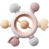 Malý Ježko Kombinované hryzadlo Ježko Powder Pink