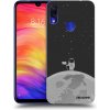 Picasee silikónový čierny obal pre Xiaomi Redmi Note 7 - Astronaut