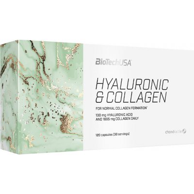 BioTechUSA Hyaluronic & Collagen 120 kapsúl