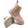 Barefoot zimné Pegres Skinny Chelsea SBF 58W růžová 33, Vnitřní délka topánky: 20,5 cm, Vnitřní šířka topánky: 8,0 cm