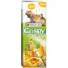 Tyčinka Versele-Laga Crispy křeček a pískomil, s medem 110g 2ks