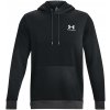 Pánska mikina Under Armour, ESSENTIAL FLEECE čierna,biela, M