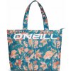 Dámska plážová taška O'Neill COASTAL PRINT tyrkysová,oranžová,biela
