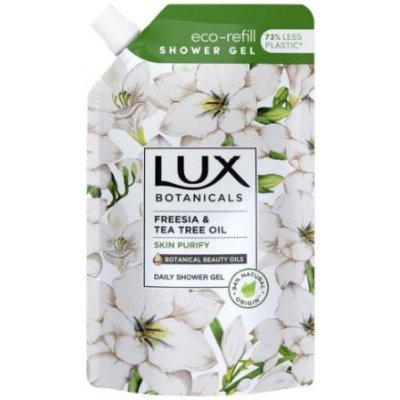 Lux Freesia & Tea Tree Oil dámsky sprchový gél 500ml náhradná náplň