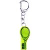 Prívesok na kľúče Reflexná Profilite RACKET reflexný neón čierna strieborná