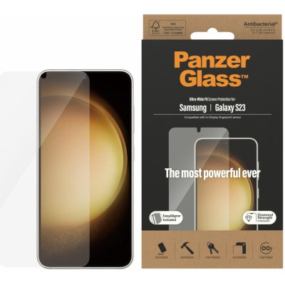 PanzerGlass - Tvrdené sklo UWF AB wA pre Samsung Galaxy S23, 7315