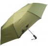 Veľký automatický skladací dáždnik z RPET , white Farba: Green