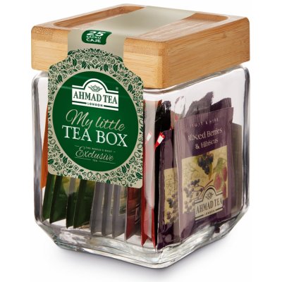 Ahmad Tea Výber čajov v sklenenej dóze 25 vrecúšok od 9,65 € - Heureka.sk