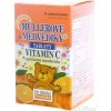 MÜLLEROVE medvedíky - vitamín C tbl s príchuťou mandarínky 45 kapsúl
