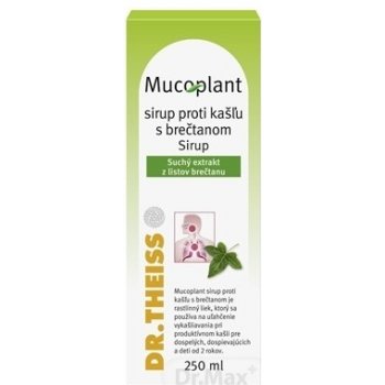 Mucoplant sirup proti kašľu s brečtanom sir.1 x 250 ml