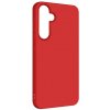Zadní pogumovaný kryt FIXED Story pro Samsung Galaxy A55 5G, červený FIXST-1263-RD