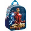 PASO Detský batoh Avengers Armored 3D 28cm modrý