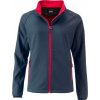 DAIBER JN 1129 / Dámska 2-vrstvová promo softshellová bunda - iron grey/red S