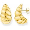 Thomas Sabo H2326-413-39 ear studs organic forms gold plated