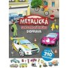 Metalická samolepková knižka - Doprava