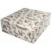 Wimex Krabica na tortu VLNITÁ LEPENKA so vzorom 28 x 28 x 10 cm (50 ks)