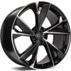 CARBONADO LUXURY hliníkové disky 8,5x19 5x112 ET30 BFP - Black Front Polished