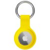 Epico silikonové púzdro s plnou zadnou stranou pre AirTag - žltá 9910102400001