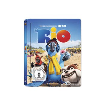 Rio 3D: (3D + BD), steelbook Francie, BRD 3D BD