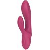 Silikónový vibrátor s výbežkom na klitoris Bunny Duo (19,2 cm)