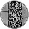 Česká mincovna Strieborná minca 200 Kč Položení základního kamene Karlova mostu 2007 Proof 13 g