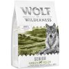 Wolf of Wilderness - Skúšobné balenie SENIOR Green Lands - jahňacie (400g)