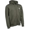 Nash Mikina Make It Happen Badge Zipped Hoody Green - M
