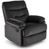 Halmar Polohovacie kreslo Josh, čierna