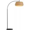 Nordlux Nordlux - Stojacia lampa DICTE 1xE27/60W/230V čierna/béžová NX0293 + záruka 3 roky zadarmo + záruka 3 roky zadarmo