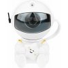 Nočná dekoratívna LED lampička projektor hviezd 5W RGB 170° vypínač On/Off biela astronaut detská Masterled
