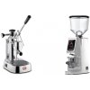 La Pavoni Europiccola Lusso + Eureka Atom W 75, chrome