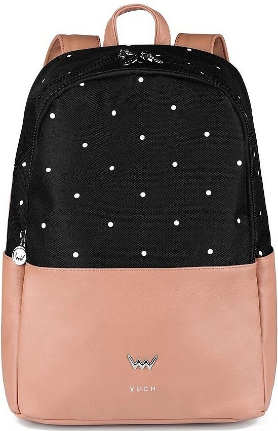 Vuch Zane Black White Dots Brown 14 L