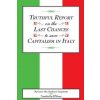 Truthful Report on the Last Chances to Save Capitalism in Italy (Gianfranco Sanguinetti)(Brožovaná)