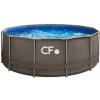 Planet Pool Frame 3,66 x 1,22 m ratan