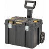 DWST83347-1 DEWALT KUFR T-STAK 23l S KOLEČKY A VÝSUVNOU RUKOJETÍ