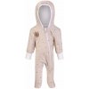 LITTLE ANGEL Overal podšitý BIO DR Outlast® 56 béžová hviezdičky/biela