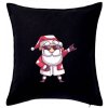 Santa rocker - Vankúš 50x50 - 50x50 - Iba poťah ( Čierna )