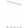 AZZARDO Dalmatia 5 AZ2848 (Elegantné závesné LED svietidlo AZzardo Dalmatia 5 White.)
