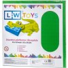 L-W Toys Velká podložka na stavění 50x50 zelená