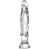 ToyJoy Anal Starter 6 Inch priehľadný, análny kolík pre začiatočníkov 16 x 2–3 cm