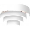 Luminex Nástenné svietidlo RINGS 2xE27/15W/230V biela LU3516 + záruka 3 roky zadarmo